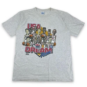 Maglietta punto singolo grafica basket USA Olympic Dream Team 1992, Med S1860 - Foto 1 di 7