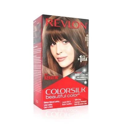 Revlon Colorsilk Schöne Farbe 4G M Goldbraun 40ml+40ml+11.8ml - Bild 1 von 4