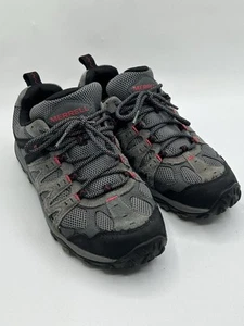 Merrell Uomo Accentor 3 Scarpe da Escursionismo Grigio Nero Impermeabile Scamosciato ~ Senza Suole - Foto 1 di 8