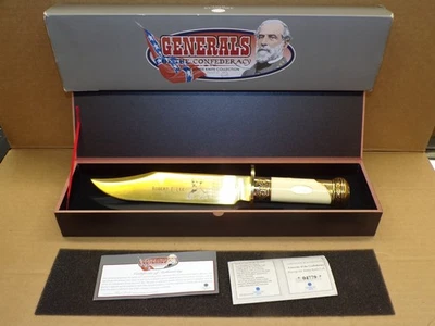 American Mint Generals Of The Confederation Robert E. Lee Bowie Knife W/ COA - Image 1 of 4
