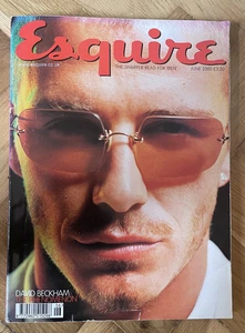 David Beckham ESQUIRE MAGAZINE June 2000 - Picture 1 of 5