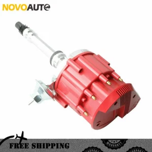 Red Racing Distributor For Chevy Camaro El Camino Monte Carlo 5.0L 5.7L HEI - Picture 1 of 5