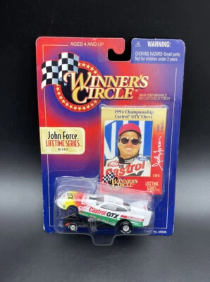 John Force Winners Circle 1994 Championship Chevy Funny Car 1/64 NHRA Diecast - Image 1 of 4