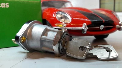 Jaguar Ignition Switch & Keys E Type XK XK120 XK140 Mk2 OEM Lucas C15454 60603  - Image 1 of 3