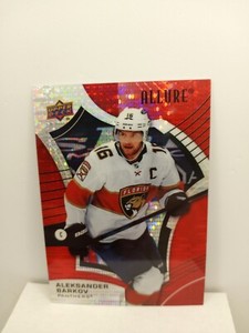 2021-22 Upper Deck Allure Red Rainbow #21 ALEKSANDER BARKOV  Florida Panthers 