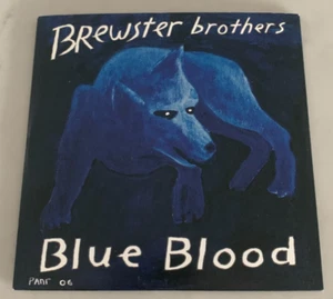 Brewster Brothers Blue Blood CD 3 pistas 2006 funda de cartón RARO The Angels - Imagen 1 de 2