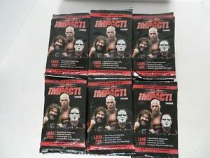 Lot of 90 sealed 2009 Tristar TNA Impact Wrestling Packs