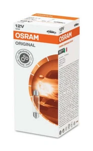 10x Stück 10W 12V SV8,5 43mm Soffitte Lang OSRAM Autolampe Glühbirne - Bild 1 von 2