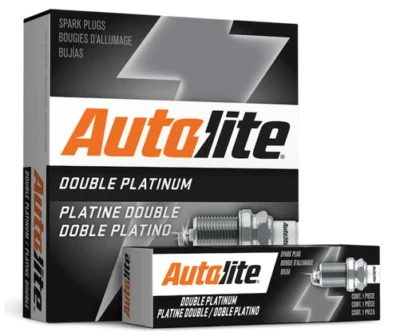 6 X AUTOLITE DOUBLE PLATINUM SPARK PLUG FOR SUZUKI VITARA SV620 H20A 2.0L V6 - Image 1 of 2