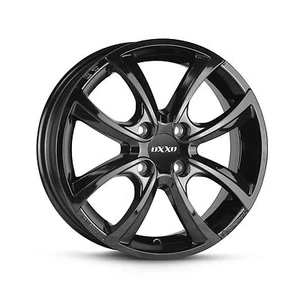 Winterräder Oxxo Telesto schwarz Alufelgen Winterreifen Michelin Fabrikneu RDKS - Bild 1 von 8