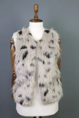 Chaqueta Chaleco Ligera Estampada con Botones de Piel Marrón MIU MIU Foto 1 de 4