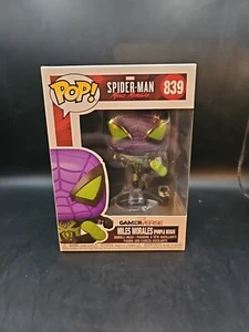 Funko Pop Miles Morales (Purple Reign) 839 GamerVerse Vinyl BobbleHead  - Picture 1 of 7