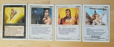 MTG Revised: Signed Serra Angel, Nightmare, Northern Paladin, Veteran Bodyguard