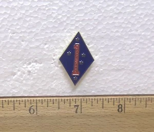 USMC 1st Marine Division Pin - Bild 1 von 2