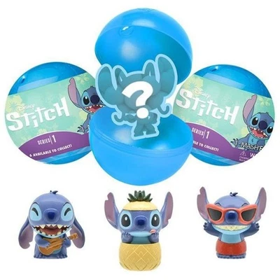 LOTE DE 3 CÁPSULAS STITCH Mashems Serie 1 Foto 1 de 4