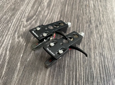 2 x Genuine Technics Headshells W/ Ortofon Concorde Pro S Cartridges & Styluses - Image 1 of 4