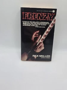 Frenzy by Rex Miller (1988, First Edition Paperback, Mass Market) Horror 80s - Picture 1 of 9