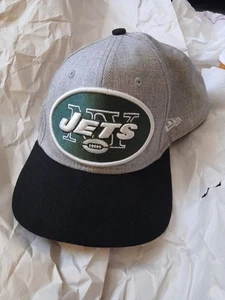 New Era Men s New York Jets Bind Back Snapback Hat/Cap Gray/Green Medium-Large - Picture 1 of 18