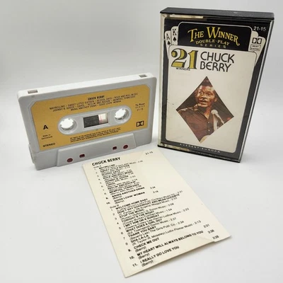 Chuck Berry 21 Winners Cassette The Winner Double Play 1984 21-15 Switzerland - Image 1 of 4