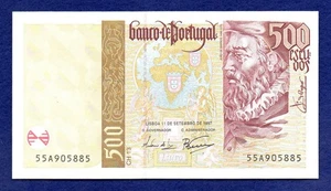 Portugal 1997 500 Escudos Banknote, Uncirculated (Ref. b0940) - Picture 1 of 2