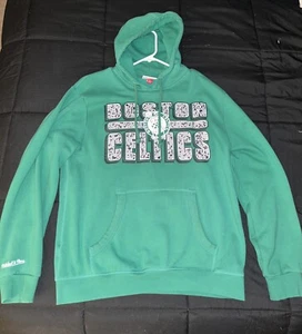Mitchell & Ness Boston Celtics Hoodie Sweatshirt (L) Large - Picture 1 of 2