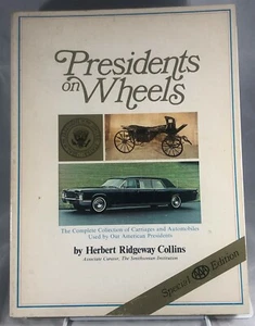 PRESIDENTS ON WHEELS (1975 softcover) AAA Special Edition Herbert Collins - Picture 1 of 3