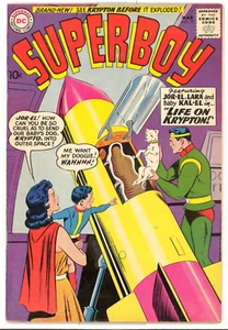 "Superboy #79 1960 Alto Grado Brillante Edad de Plata en muy buen estado- (7,5) ""Life on Krypton" - Imagen 1 de 15