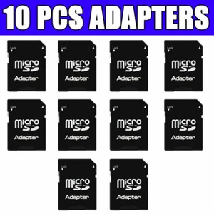 10 PCS Adattatore Scheda di Memoria Micro SD TransFlash TF Convertire in Scheda SDHC Standard - Foto 1 di 9