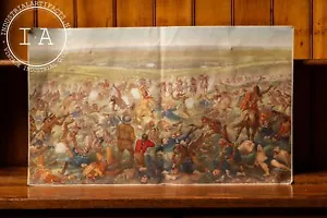 Vintage ""Custers letzter Stand"" Vintage Druck - Bild 1 von 6