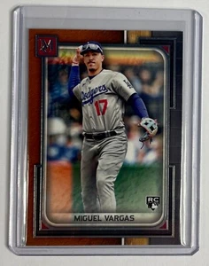 2023 Topps Museum Collection Copper Rookie #70 Miguel Vargas - Picture 1 of 2