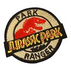 3” Jurassic Park Ranger Brown T-Rex Logo Embroidered Patch