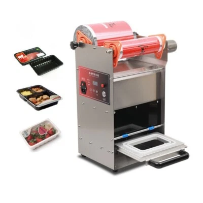 Easy Operation Heat Sealing For Packaging Fast Food Meals Tray Sealing Machine - Image 1 of 4