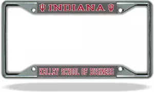 Marco de placa de matrícula de Indiana KELLEY SCHOOL OF BUSINESS - Imagen 1 de 1