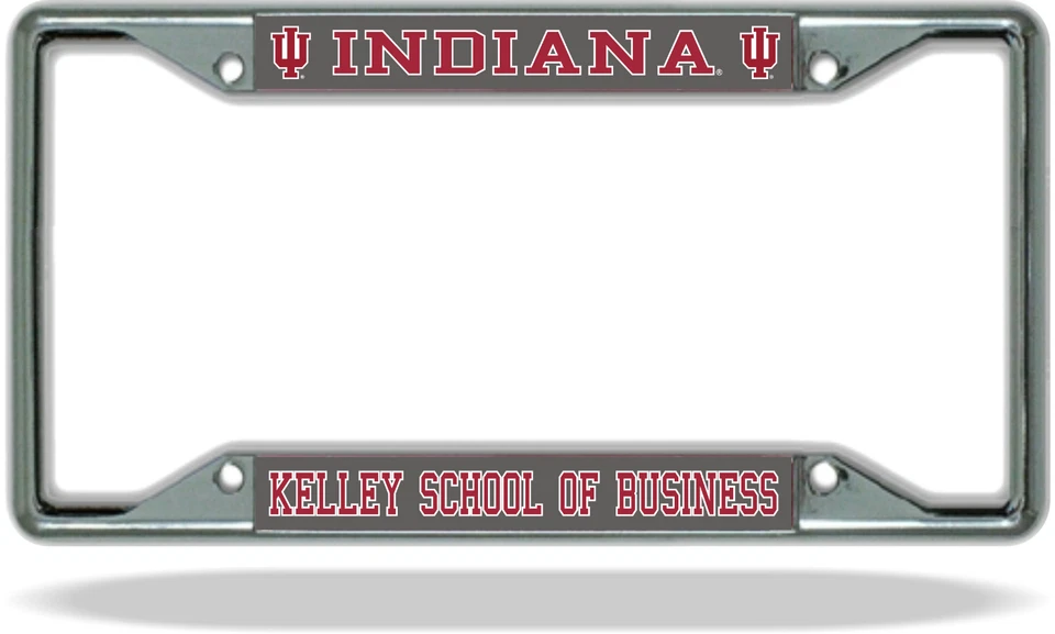 Indiana KELLEY SCHOOL OF BUSINESS License Plate Frame - Image 1 of 1
