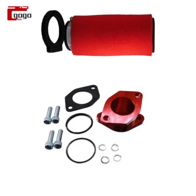 Filtro de aire de carburador para Yamaha Warrior 350 1987 1988-2004 con bota de admisión  Foto 1 de 4