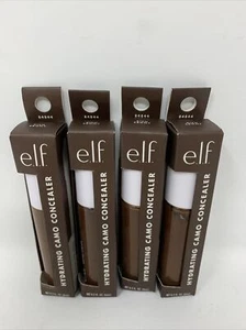 e.l.f. elf 16 Hr Hydrating Camo Concealer Rich Ebony 84844 Full Coverage 4PK - Picture 1 of 3