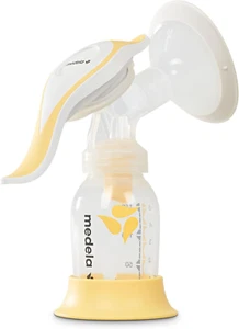 Medela Harmony Manual Breast Pump, Compact Swiss Design with Personafit Flex Shi - Picture 1 of 9