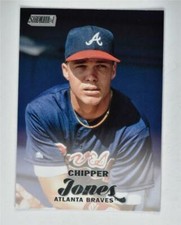 2017 Stadium Club #249 Chipper Jones - NM-MT