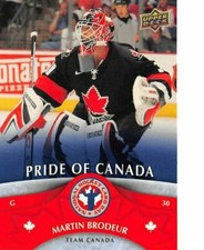 2012-13 Upper Deck National Hockey Card Day Canada #NHCD10 Martin Brodeur PC