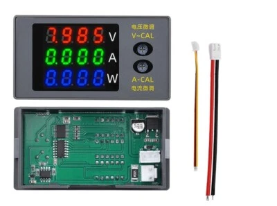 DC730 DC 0-100V 10A 1000W Digital Voltmeter Amperemeter Wattmeter Calibration - Bild 1 von 4