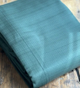 Matouk AUGUSTA 100% Cotton KING Coverlet Bedspread 97" x 112" ~ GREEN ~ NEW $498 - Picture 1 of 8