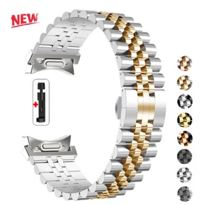 Quickfit Bracelet Métallique pour Samsung Galaxy Watch 6 5 40/44mm 6 Classic 43/47mm - Photo 1 sur 18