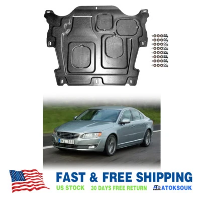 Front Skid Plate For Volvo S80 2012-2016 Impact Resistant Engine Guard Cover - Image 1 of 4