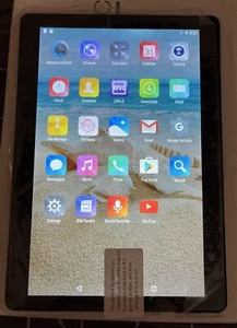Tablette Mediatek H11 Argent 64 Go Stockage Appareil Internet Mobile 10" Android OS - Photo 1/3