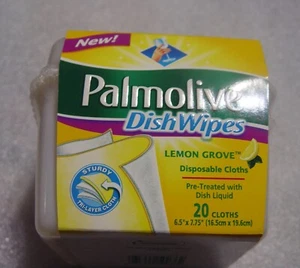 Palmolive Geschirrtücher Lemon Grove vorbehandelte Einwegtücher eingestellt - Bild 1 von 3