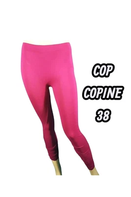 Valeur 39 € Cop Copine Taille 38 Leggings fuschia sans couture Machado - Photo 1/3