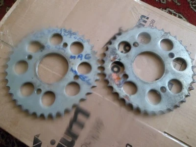 PIÑÓN TRASERO YAMAHA RD250 RD400 RD 250 D 400 NOS AÑOS 80 RESISTENTE 38T ENVÍO GRATUITO Foto 1 de 3