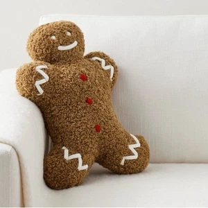 Pottery Barn Mr. Spice Lebkuchen Kissen Weihnachten Urlaub Deko - Bild 1 von 7