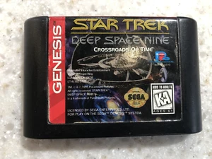 STAR TREK DEEP SPACE 9 JUEGO CROSSROADS OF TIME SEGA GENESIS JUEGO NES HQ - Imagen 1 de 1