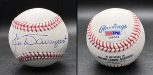 Jim Davenport SIGNED ROMLB Baseball GG All Star SF Giants PSA/DNA HANDSIGNIERT - Bild 1 von 3